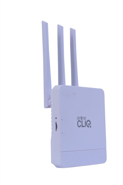 ONLINE CLIQ 4G & 5G Sim Router with Triple Antenna, Support All GSM Sim ...