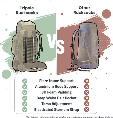 Tripole Colonel Pro Metal Frame Front Opening Detachable