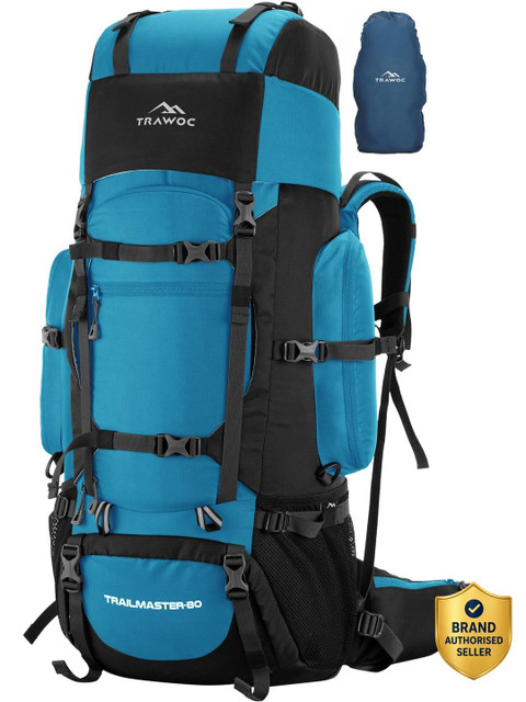 80l travel backpack Caribee Nomad RPET wheel pack Top Cap Pocket MOUNTAINTOP 80L Internal Frame Backpack