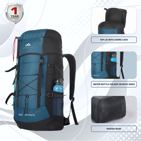 MOUNTILE TRECK VENTURE 50L Travel Backpack for Hiking Trekking