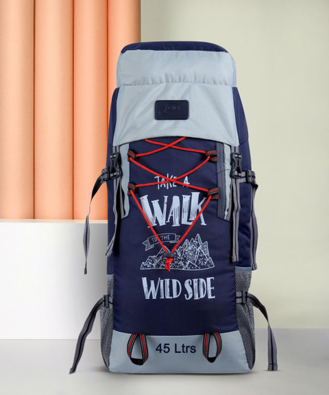 Leatherworld Adventure Stylish Water Resistance Trekking Hiking Travel Bag  Rucksack 45 L