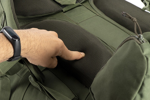 Tripole Colonel (With Detachable Day Pack) Rucksack 95 L Army