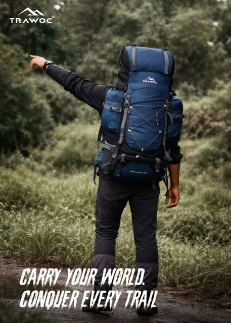 TRAWOC PEAKPRO 75L Travel Backpack for Hiking Trekking Bag Camping Rucksack - 75 L blue - Price in India | Flipkart.com TRAWOC PEAKPRO 75L Travel Backpack for Hiking Trekking Bag Camping Rucksack - 75 L blue - Price in India | Flipkart.com