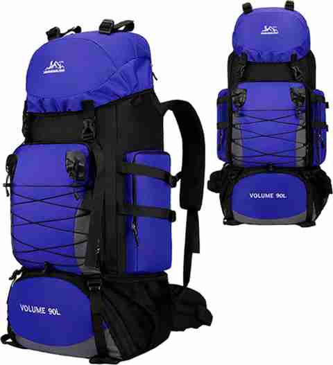 ELEPHANTBOAT 90L Extra Large Travel Backpack Hiking Trekking Bag Camping  Rucksack bags Rucksack - 90 L Light Blue - Price in India | Flipkart.com
