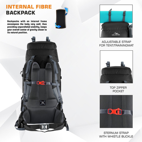 amazonbasics internal frame hardback hiking backpack with raincover Amazon Basics 75L - The Gear Shed - Episode 1 making it the standard of backpack excellence Amazonbasics 75l Backpack - Buy