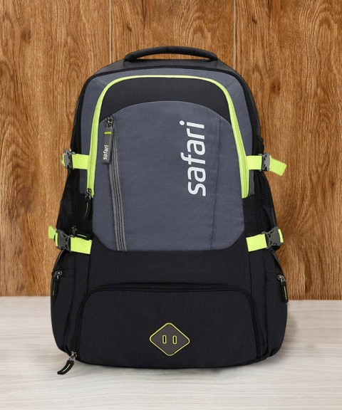 SAFARI Hulk Black Rucksack 50 L Black Price in India