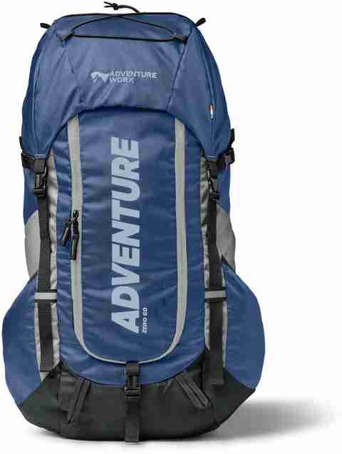 Adventure Worx Zero 60 Ltr Rucksack Rucksack - 60 L Black, Red