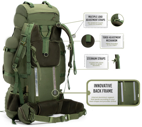 Tripole Colonel Pro Metal Frame Front Opening Detachable