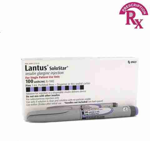 Solostar Injection Pen Lantus Solostar Injection 100 Iu/ml Pen (3 ml) Price in India - Buy ...