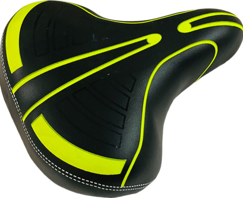 ShreNik Bicycle Saddle Cycle Seat Wide Suspension PU Form Mountain