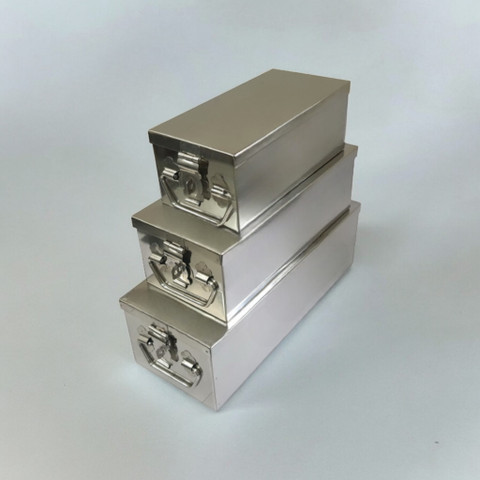 JOWEL Stainless Steel Bank Locker Box Jewellery Storage