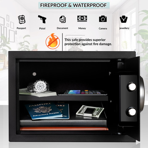 Plantex Locker for Home/Digital Safe with Electronic Keypad for
