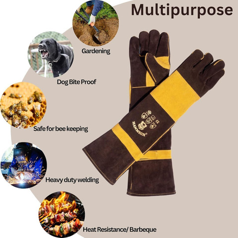 Animal Handling Bite Proof Gloves For Snakes RAPICCA Bite Proof