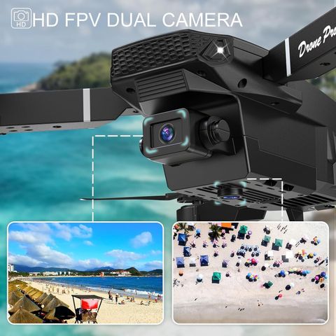 RedithEnterprise 4k dual camera drone E88 Pro Foldable with Trajectory Flight Long Battery Life Drone - Image 5