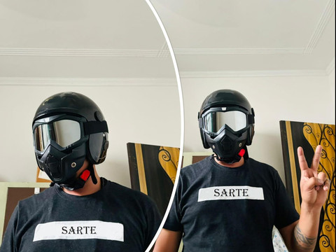 Onyx FACE NEW MASK FOR BIKE HELMET With Soft Foam Padded Detachable Mouth  Filter For cycling Bike Off Road Racing Blowtorch Safety Goggle