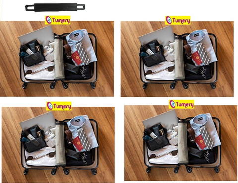 Tumery Repair Replacement Luggage Pull Handle for Suitcase(Black