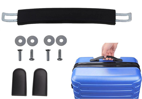 MyViradi Repair Replacement Luggage Pull Handle for Suitcase Trolley Bag  (Black 1PCS) Luggage Tag