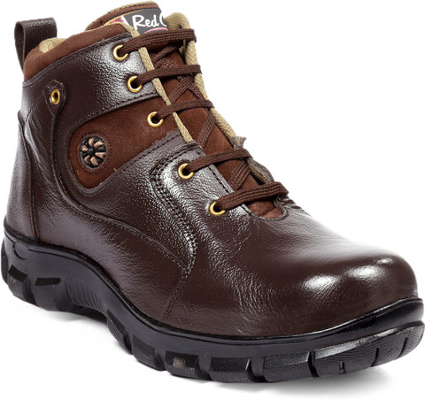 RED CAN Steel Toe Genuine Leather Safety Shoe Price in India Buy