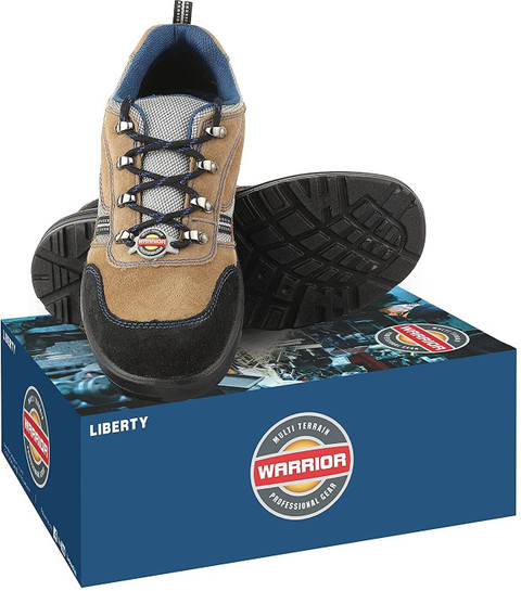Liberty Steel Toe Nubuck Leather Safety Shoe Price in India - Buy