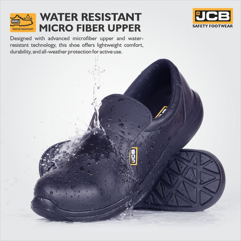 JCB Steel Toe Artificial Leather Safety Shoe Price in India - Buy