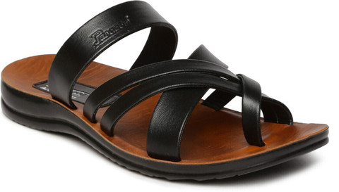 SUNSEA CAMPAGNE SANDALS Brown Black/3 Aqualite Men's Black Brown