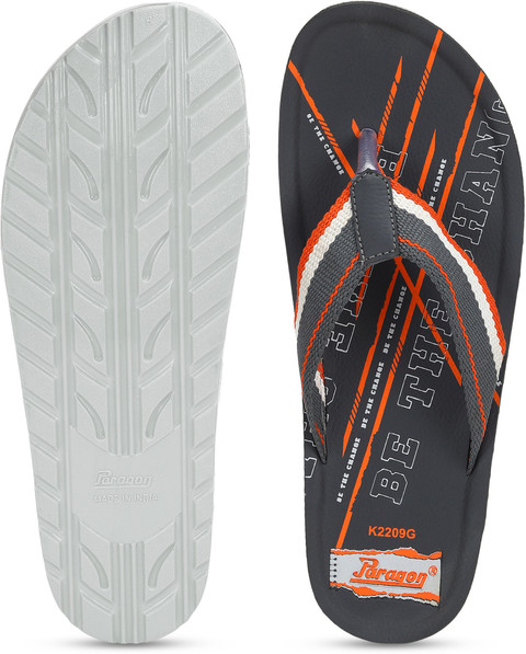 Paragon PUK2209G Men's Lightweight,Waterproof Grey-Orange Flip