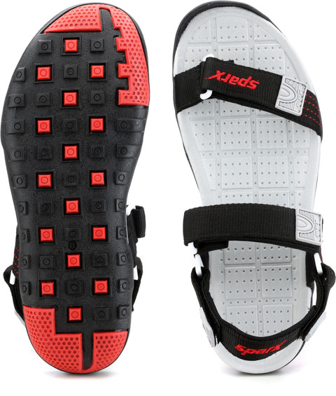 Sparx SS 414 Men Sandals - Buy Black Black Color Sparx SS 414 Men
