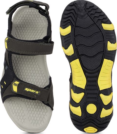 Sparx Men SS 485 Sports Sandal Brown Black 7 - Image 7