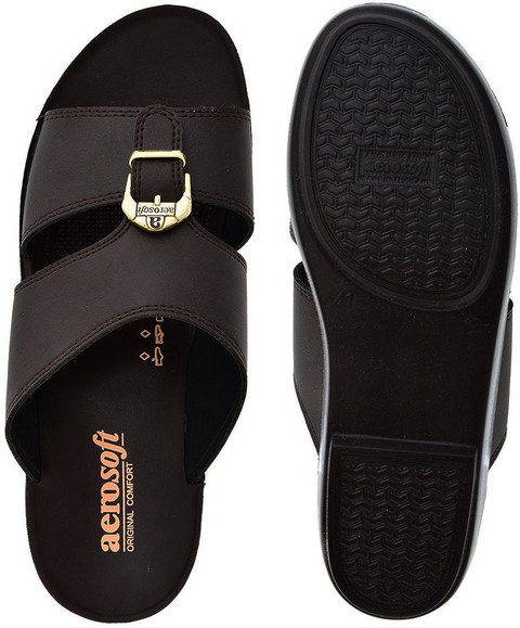 Aerosoft Men's Brown Sandal Men Casual Buy Brown Color Aerosoft