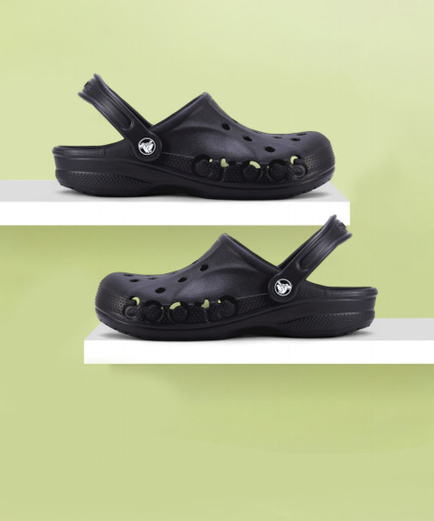 CROCS Men Sandals Buy Black Color CROCS Men Sandals Online at