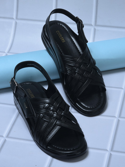 COOLERS BY LIBERTY 7123-84-BLACK Men Sandals