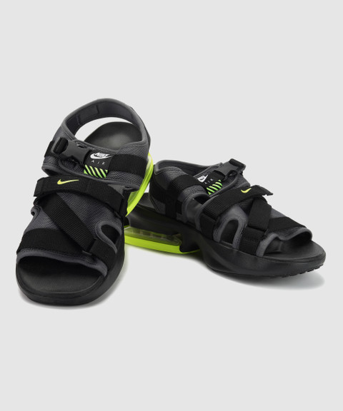 Black Mens Vapormax Sandals NIKE Men Sports Sandals