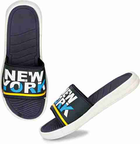WOCMEC Men Slippers Blue Size 5 - Image 5