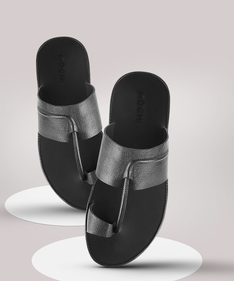 Mochi Black Slipper Men MOCHI Men Casual Buy MOCHI Men Casual