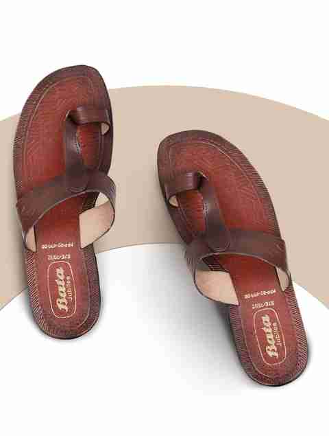bata india bata leather chappals for mens