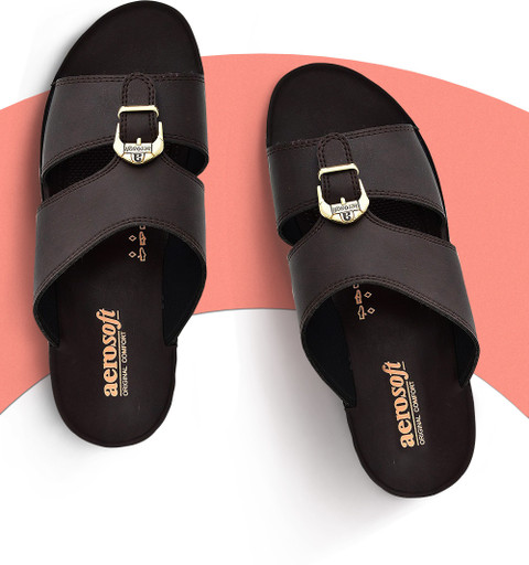 Aerosoft Men's Brown Sandal Men Casual
