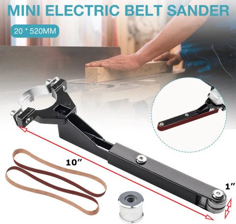 DUMDAAR Belt Sander Bracket Attachment Modified Sand Belt tool set - Main Image
