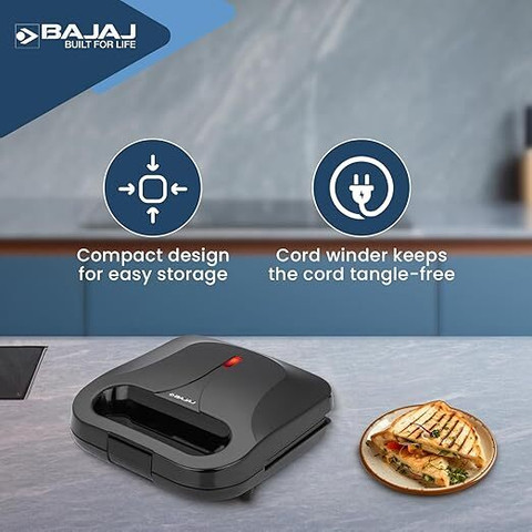 BAJAJ by BAJAJ SWX 6 Grill Sandwich Maker Price in India - Buy