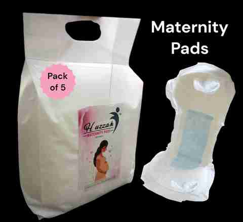 Huzzah Maternity Pads- After Delivery Pads For New Mom- L Size Sanitary  Pad