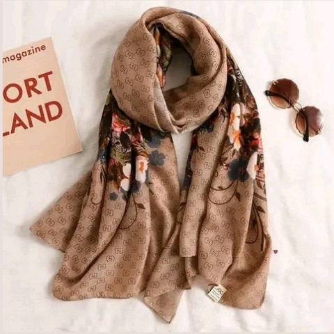 CREATIVETEXTILE Floral Print Viscose Women Scarf Buy