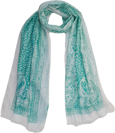 Cashmere Craft Printed Pure Cotton Women Scarf Buy Cashmere