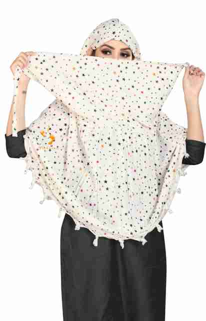 VICHARAN Printed Pure Cotton Women Fancy Scarf, Scarf Buy