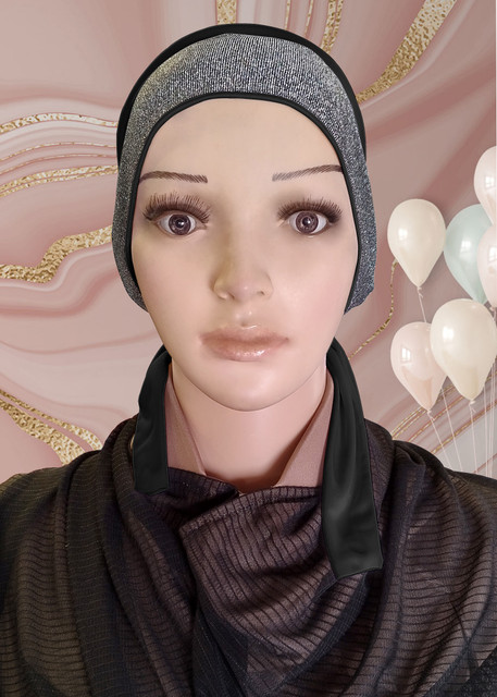 mehar hijab Embellished Cotton Blend Women Fancy Scarf