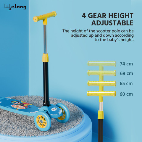 Fun & Function Foam Tummy Scooter - Scooter Board - Padded
