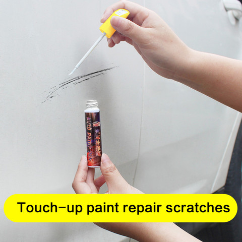 CarWhitePen Car Touch Up Paint Pen White, Car Paint Pen White Car Body  Filler Putty