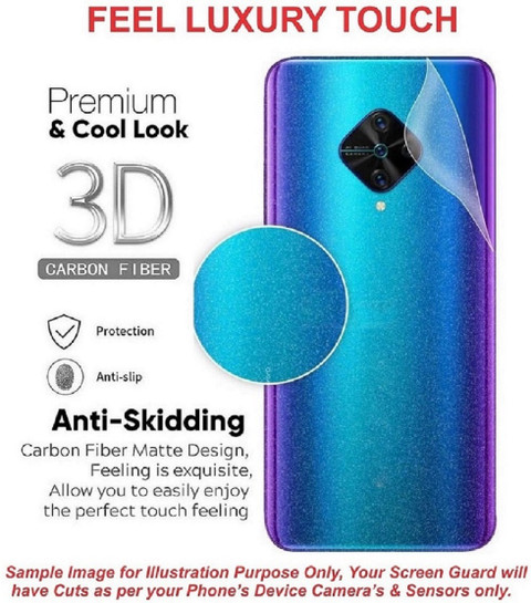 Fasheen Back Screen Guard for Acer Liquid Z630S (Matte Finish