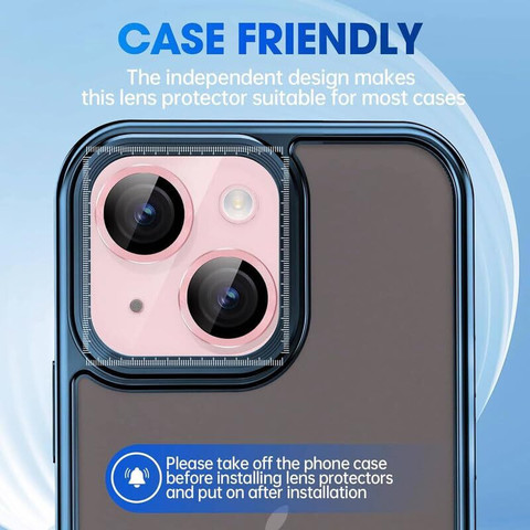 prozzile Camera Lens Protector for Iphone 15, Iphone 15 Plus