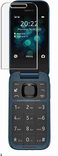 Savvies 6 Pellicole Protettive Per Nokia 2660 Flip (Fronte+Retro), Trasparenti Anti Graffio, Applicazione Facile E Senza Bolle