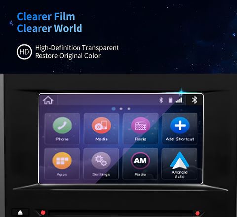 Zealsy Edge To Edge Screen Guard for Bajaj Pulsar 125, 150, 180F