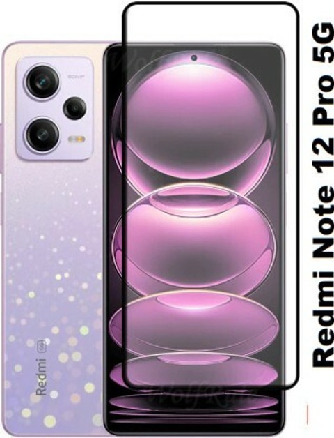 Gorilla Glass Edge To Edge Tempered Glass for Xiaomi-Redmi Note 12 Pro 5G